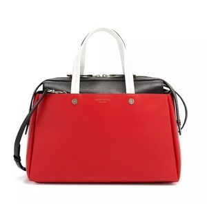 Tri Colored rare Bowery Satchel